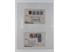 1945/49, postfrische und zusätzlich gestempelte Sammlung, jeweils in den Hauptnummern komplett postfrischer Teil mit Konstanz