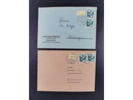 1948/56, postfrische, ungebrauchte und gestempelte alte Sammlung; etliche hundert Werte, alles ausführlich beschriftet, dabei