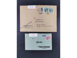 1948/56, postfrische, ungebrauchte und gestempelte alte Sammlung; etliche hundert Werte, alles ausführlich beschriftet, dabei