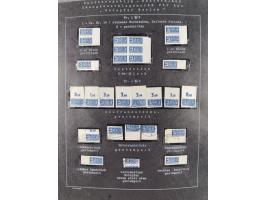 1948/56, postfrische, ungebrauchte und gestempelte alte Sammlung; etliche hundert Werte, alles ausführlich beschriftet, dabei