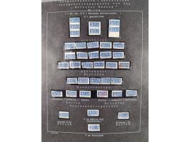 1948/56, postfrische, ungebrauchte und gestempelte alte Sammlung; etliche hundert Werte, alles ausführlich beschriftet, dabei