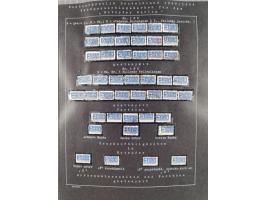 1948/56, postfrische, ungebrauchte und gestempelte alte Sammlung; etliche hundert Werte, alles ausführlich beschriftet, dabei