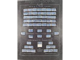 1948/56, postfrische, ungebrauchte und gestempelte alte Sammlung; etliche hundert Werte, alles ausführlich beschriftet, dabei