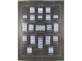 1948/56, postfrische, ungebrauchte und gestempelte alte Sammlung; etliche hundert Werte, alles ausführlich beschriftet, dabei
