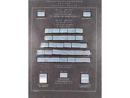 1948/56, postfrische, ungebrauchte und gestempelte alte Sammlung; etliche hundert Werte, alles ausführlich beschriftet, dabei