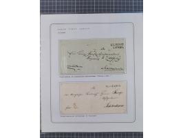 1840/1920, kleine Sammlung Vorläufer, dabei Preußen-Nr.-Stempel "421" FRANKENFELDE, "1503" TOLKEMIT und "1939 "WIGGODA"