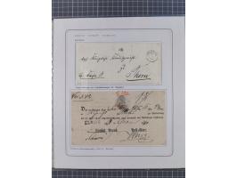 1840/1920, kleine Sammlung Vorläufer, dabei Preußen-Nr.-Stempel "421" FRANKENFELDE, "1503" TOLKEMIT und "1939 "WIGGODA"