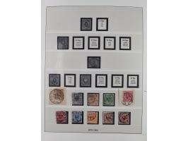 1900/45, reichhaltige gestempelte Sammlung, teils spezialisiert mit einigen Besonderheiten und Belegen, dabei u.a. Mi. 66, 30