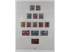 1900/45, reichhaltige gestempelte Sammlung, teils spezialisiert mit einigen Besonderheiten und Belegen, dabei u.a. Mi. 66, 30