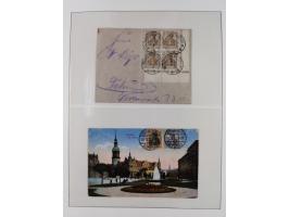 1900/45, reichhaltige gestempelte Sammlung, teils spezialisiert mit einigen Besonderheiten und Belegen, dabei u.a. Mi. 66, 30