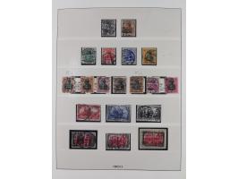 1900/45, reichhaltige gestempelte Sammlung, teils spezialisiert mit einigen Besonderheiten und Belegen, dabei u.a. Mi. 66, 30