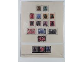 1900/45, reichhaltige gestempelte Sammlung, teils spezialisiert mit einigen Besonderheiten und Belegen, dabei u.a. Mi. 66, 30