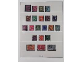 1900/45, reichhaltige gestempelte Sammlung, teils spezialisiert mit einigen Besonderheiten und Belegen, dabei u.a. Mi. 66, 30