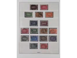 1900/45, reichhaltige gestempelte Sammlung, teils spezialisiert mit einigen Besonderheiten und Belegen, dabei u.a. Mi. 66, 30
