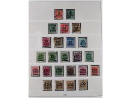 1900/45, reichhaltige gestempelte Sammlung, teils spezialisiert mit einigen Besonderheiten und Belegen, dabei u.a. Mi. 66, 30