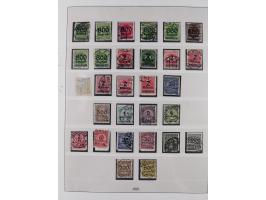 1900/45, reichhaltige gestempelte Sammlung, teils spezialisiert mit einigen Besonderheiten und Belegen, dabei u.a. Mi. 66, 30