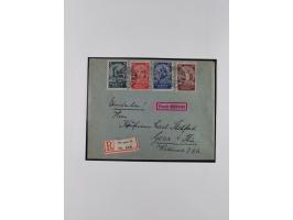 1900/45, reichhaltige gestempelte Sammlung, teils spezialisiert mit einigen Besonderheiten und Belegen, dabei u.a. Mi. 66, 30