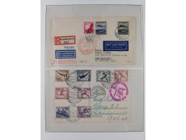 1900/45, reichhaltige gestempelte Sammlung, teils spezialisiert mit einigen Besonderheiten und Belegen, dabei u.a. Mi. 66, 30