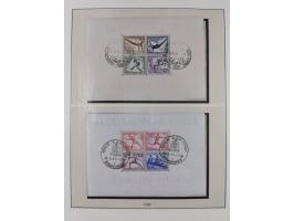 1900/45, reichhaltige gestempelte Sammlung, teils spezialisiert mit einigen Besonderheiten und Belegen, dabei u.a. Mi. 66, 30