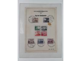 1900/45, reichhaltige gestempelte Sammlung, teils spezialisiert mit einigen Besonderheiten und Belegen, dabei u.a. Mi. 66, 30