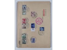 1900/45, reichhaltige gestempelte Sammlung, teils spezialisiert mit einigen Besonderheiten und Belegen, dabei u.a. Mi. 66, 30