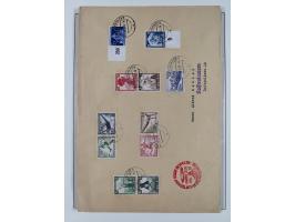 1900/45, reichhaltige gestempelte Sammlung, teils spezialisiert mit einigen Besonderheiten und Belegen, dabei u.a. Mi. 66, 30