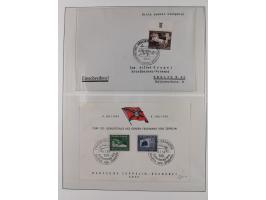 1900/45, reichhaltige gestempelte Sammlung, teils spezialisiert mit einigen Besonderheiten und Belegen, dabei u.a. Mi. 66, 30