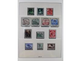 1900/45, reichhaltige gestempelte Sammlung, teils spezialisiert mit einigen Besonderheiten und Belegen, dabei u.a. Mi. 66, 30