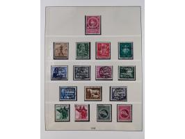1900/45, reichhaltige gestempelte Sammlung, teils spezialisiert mit einigen Besonderheiten und Belegen, dabei u.a. Mi. 66, 30