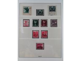 1900/45, reichhaltige gestempelte Sammlung, teils spezialisiert mit einigen Besonderheiten und Belegen, dabei u.a. Mi. 66, 30