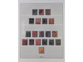 1900/45, reichhaltige gestempelte Sammlung, teils spezialisiert mit einigen Besonderheiten und Belegen, dabei u.a. Mi. 66, 30