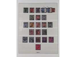 1900/45, reichhaltige gestempelte Sammlung, teils spezialisiert mit einigen Besonderheiten und Belegen, dabei u.a. Mi. 66, 30