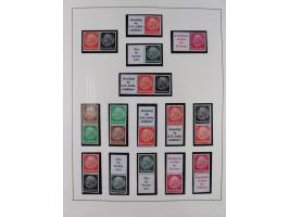 1933/45, postfrische und ganz wenig ungebrauchte Sammlung, in den Hauptnummern offensichtlich komplett