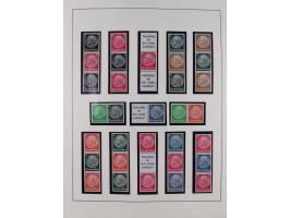 1933/45, postfrische und ganz wenig ungebrauchte Sammlung, in den Hauptnummern offensichtlich komplett