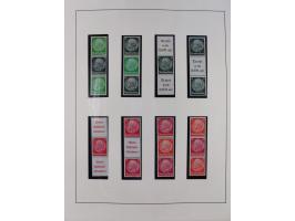 1933/45, postfrische und ganz wenig ungebrauchte Sammlung, in den Hauptnummern offensichtlich komplett