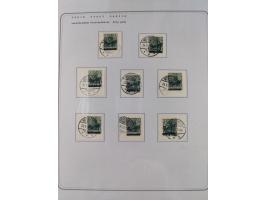 1920/39, reichhaltige gestempelte Sammlung, aufgelockert durch zahlreiche Briefe, Karten und Paketkarten, in den Hauptnummern