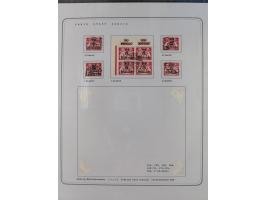 1920/39, reichhaltige gestempelte Sammlung, aufgelockert durch zahlreiche Briefe, Karten und Paketkarten, in den Hauptnummern