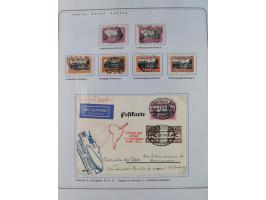 1920/39, reichhaltige gestempelte Sammlung, aufgelockert durch zahlreiche Briefe, Karten und Paketkarten, in den Hauptnummern