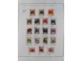 1920/39, reichhaltige gestempelte Sammlung, aufgelockert durch zahlreiche Briefe, Karten und Paketkarten, in den Hauptnummern