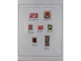 1920/39, reichhaltige gestempelte Sammlung, aufgelockert durch zahlreiche Briefe, Karten und Paketkarten, in den Hauptnummern