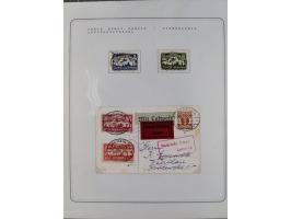 1920/39, reichhaltige gestempelte Sammlung, aufgelockert durch zahlreiche Briefe, Karten und Paketkarten, in den Hauptnummern