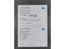 1920/39, reichhaltige gestempelte Sammlung, aufgelockert durch zahlreiche Briefe, Karten und Paketkarten, in den Hauptnummern