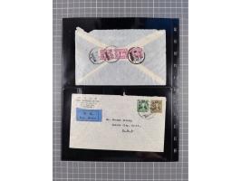 1934/49 (ca.), Chinese Airmail attractive accumulation of over 120 covers with a wealth of interesting usages and postal rate