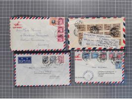 1934/49 (ca.), Chinese Airmail attractive accumulation of over 120 covers with a wealth of interesting usages and postal rate