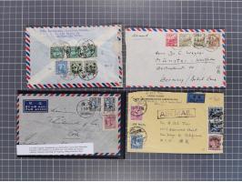 1934/49 (ca.), Chinese Airmail attractive accumulation of over 120 covers with a wealth of interesting usages and postal rate
