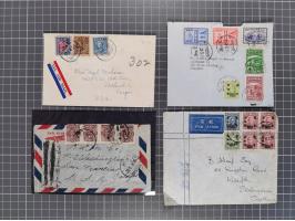 1934/49 (ca.), Chinese Airmail attractive accumulation of over 120 covers with a wealth of interesting usages and postal rate