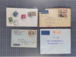 1934/49 (ca.), Chinese Airmail attractive accumulation of over 120 covers with a wealth of interesting usages and postal rate