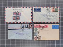 1934/49 (ca.), Chinese Airmail attractive accumulation of over 120 covers with a wealth of interesting usages and postal rate