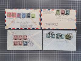 1934/49 (ca.), Chinese Airmail attractive accumulation of over 120 covers with a wealth of interesting usages and postal rate