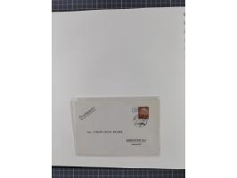 1840/1940 (ca.), reichhaltige gestempelte 3-bändige Sammlung mit Vor- und Nachläufern sowie kleiner Stempelsammlung, vielfach